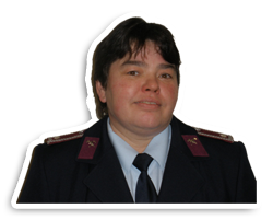 Hauptfeuerwehrfrau Petra Forker, Leiterin Alters- und Ehrenabteilung Hauptfeuerwehrfrau Petra Forker, Leiterin Alters- und Ehrenabteilung
